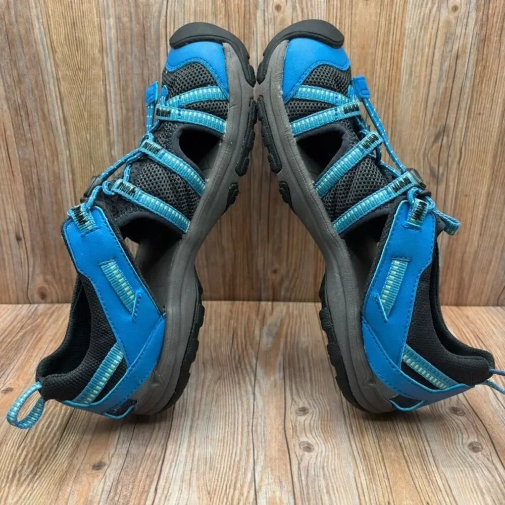 Teva Kids Unisex Manatee Water Hiking Sport Sandal Blue Graphite Size 4